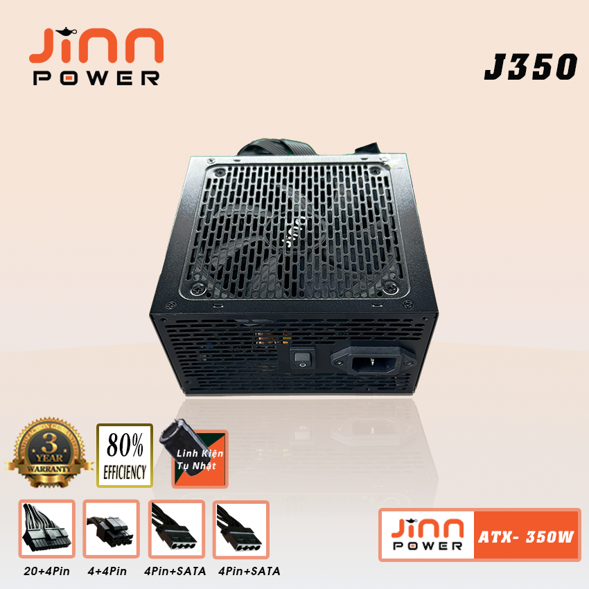 Nguồn Jinn J350 350W ATX